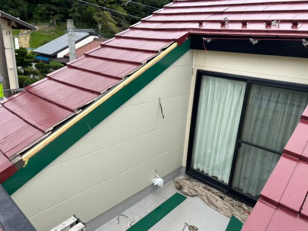 春日井市にて雨漏り修理＜外壁張替え・屋根塗装・防水塗装＞の施工後写真